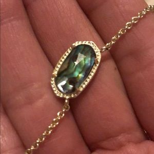 Abalone Kendra necklace, worn once